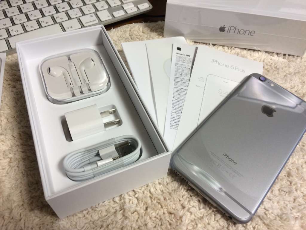 【iPhone6 Plus開封レビュー】Apple Store心斎橋でゲットしました